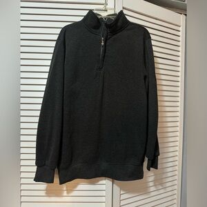 The North Pole Sweatshirt Mens Long Sleeve 1/4 Zip Size S